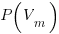 P (V_m)